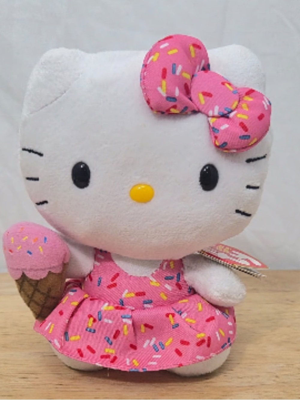 Ty Hello Kitty Polka Beanie Baby